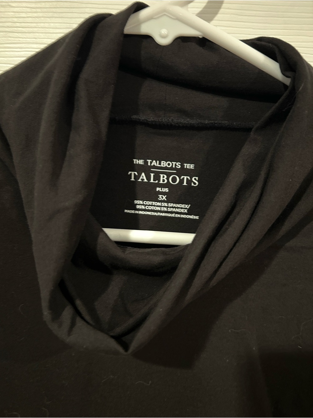 Talbots Black Long Sleeve Women's Top